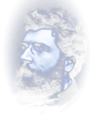 Portrait of Georges Bizet, in moonlight