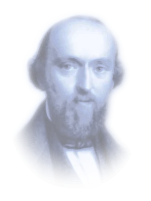 Portrait de Friedrich Burgmüller, en clair de lune