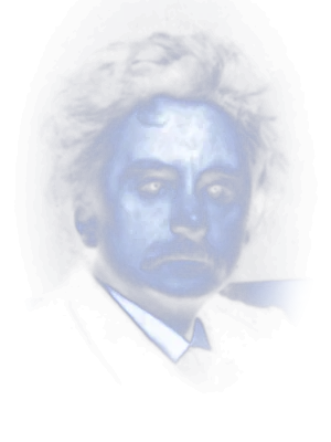 Portrait de Edvard Grieg, en clair de lune