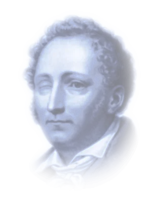 Portrait de Friedrich Kuhlau, en clair de lune