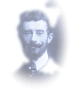Portrait of Maurice Ravel, in moonlight